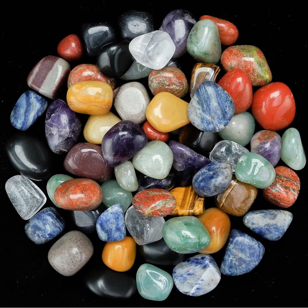 LIVE Unlisted Polished Crystals Minerals Rocks Gemstones - Tumbles Party!